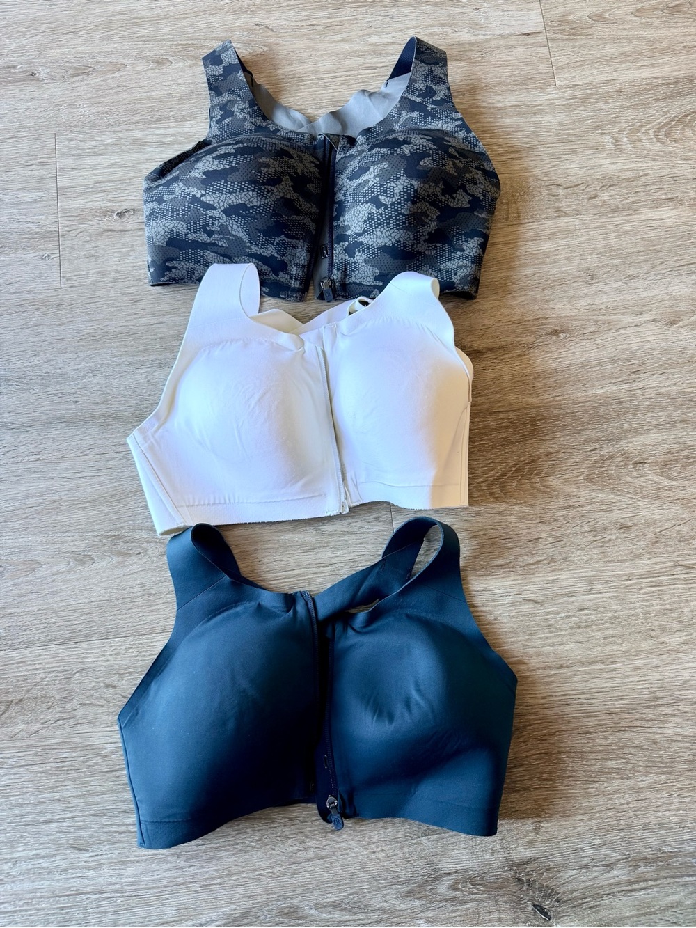 Lululemon Enlite Bra Front-Zip High Support Sports Bra Lot - 34DD
